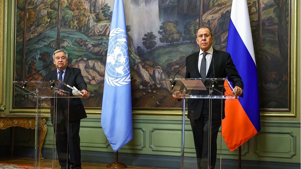 United Nations Secretary General Holds Talks in Moscow and Kyiv on Ukraine War